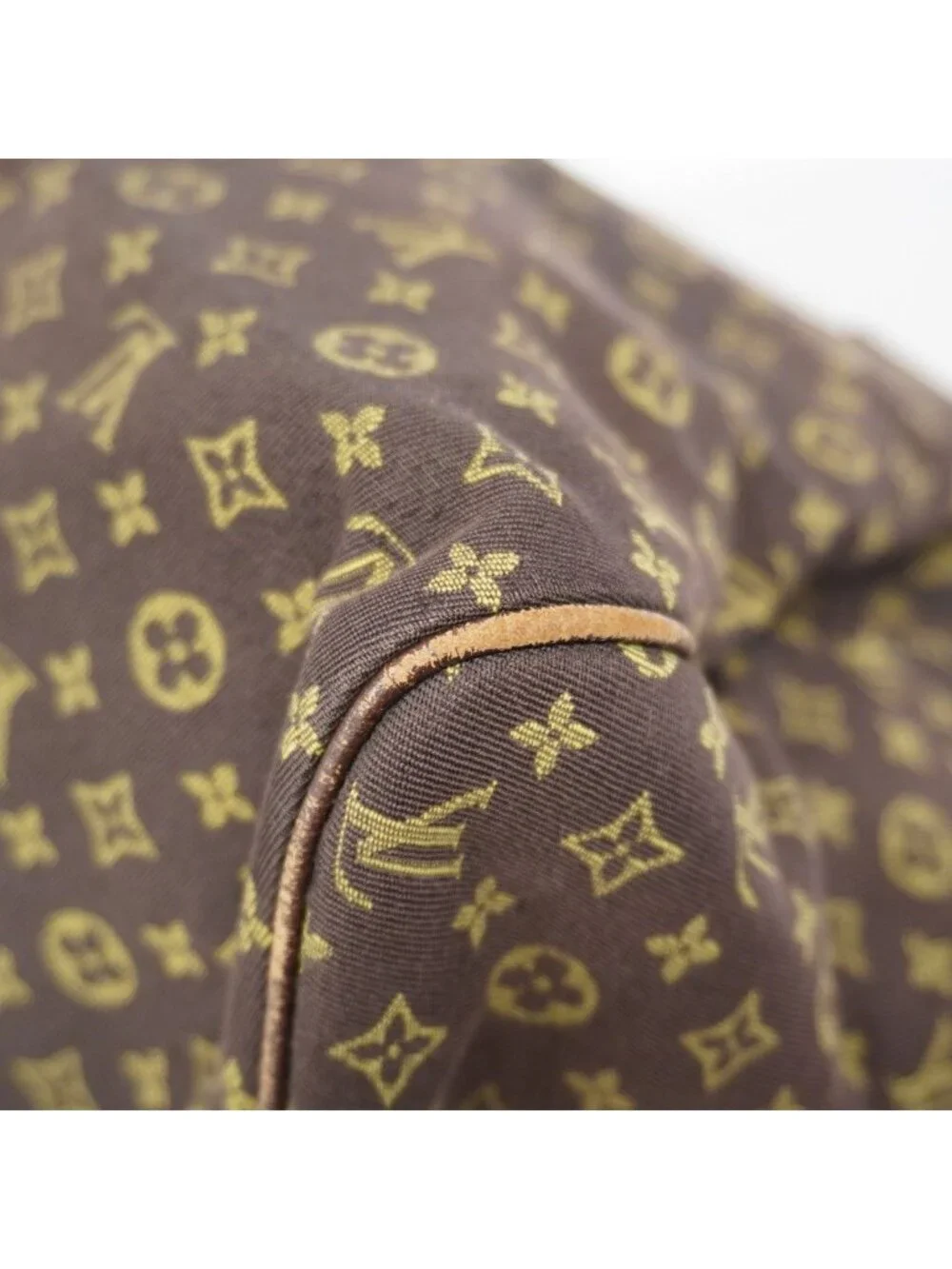 Louis Vuitton Handbag Monogram Mini Lin Speedy 30 Ebene